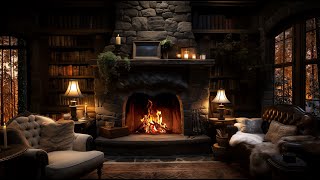 Wintertime Whispers:  Deep Sleep Instantly with  Fireplace Sounds | ASMR