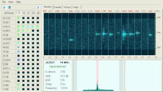 Faros Software Detecting NCDXF Beacons on 20m screenshot 5