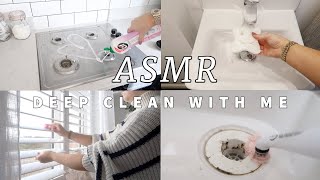 ASMR DEEP CLEANING | NO TALKING NO MUSIC | SATISFYING CLEANING MOTIVATION | ellie polly