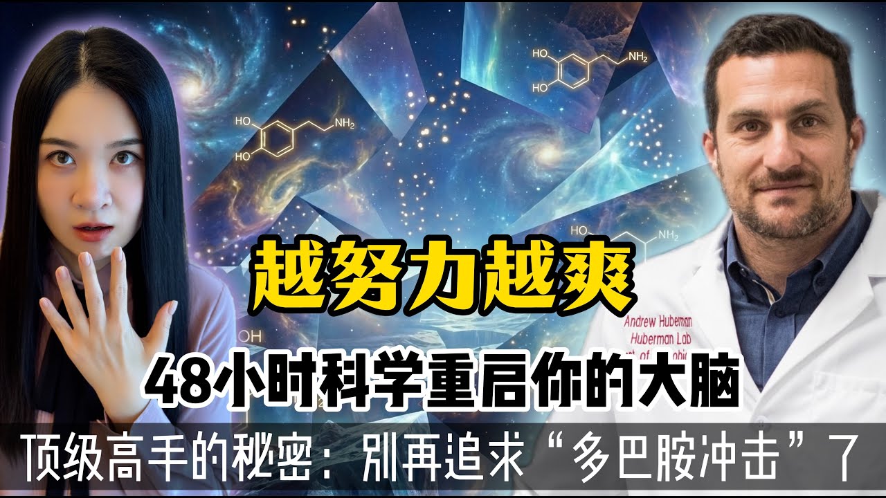 斯坦福教授：你对“多巴胺”的理解全是错的！这才是掌控动力的底层逻辑｜深度驱动：解构多巴胺，夺回你的人生掌控权