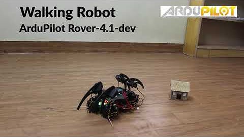 Walking Robot controlled by Ardupilot