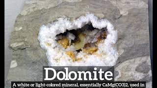 How to Say Dolomite in English | How Does Dolomite Look | What is Dolomite