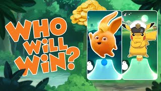 Music Hopping Ball! Angry Birds vs Pikachu 🔥 screenshot 2