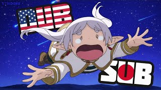 Frieren Throws A Tantrum For 3 Days And 3 Nights  Dub Vs Sub Comparison