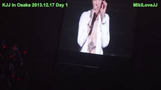 [Fancam] 20131217 KJJ in Osaka - Ment 2
