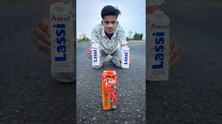 Amul Lassi And 1 Ta Real Juice Unboxing Testing 🔥