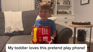 Teaching Telephone Toy Review for Toddlers ☎️💛