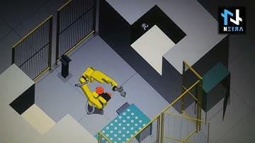MACHINE TENDING AUTOMATION || ROBOTICS AUTOMATION || CNC AUTOMATION#automobile#automotive#automation