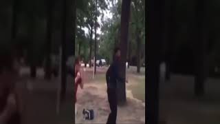Black Guy Moonwalks And Slaps Nerd