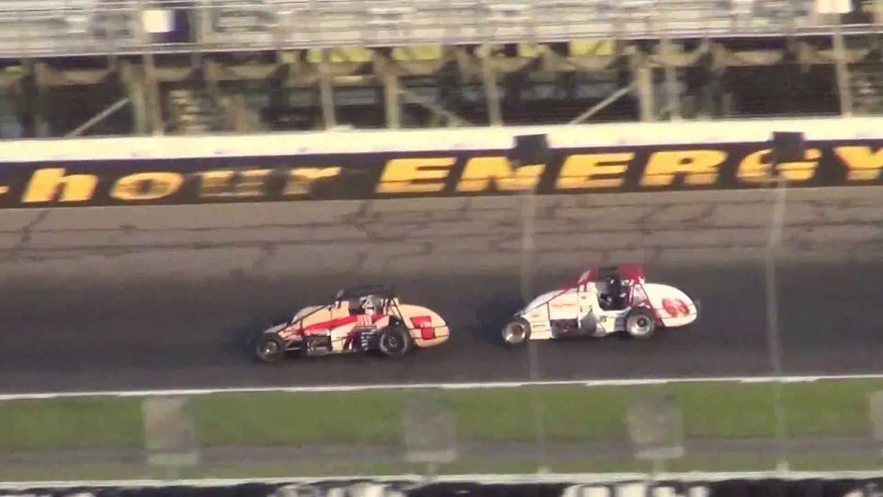 USAC Silver Crown - Gateway 2013 Green-White-Checker Finish