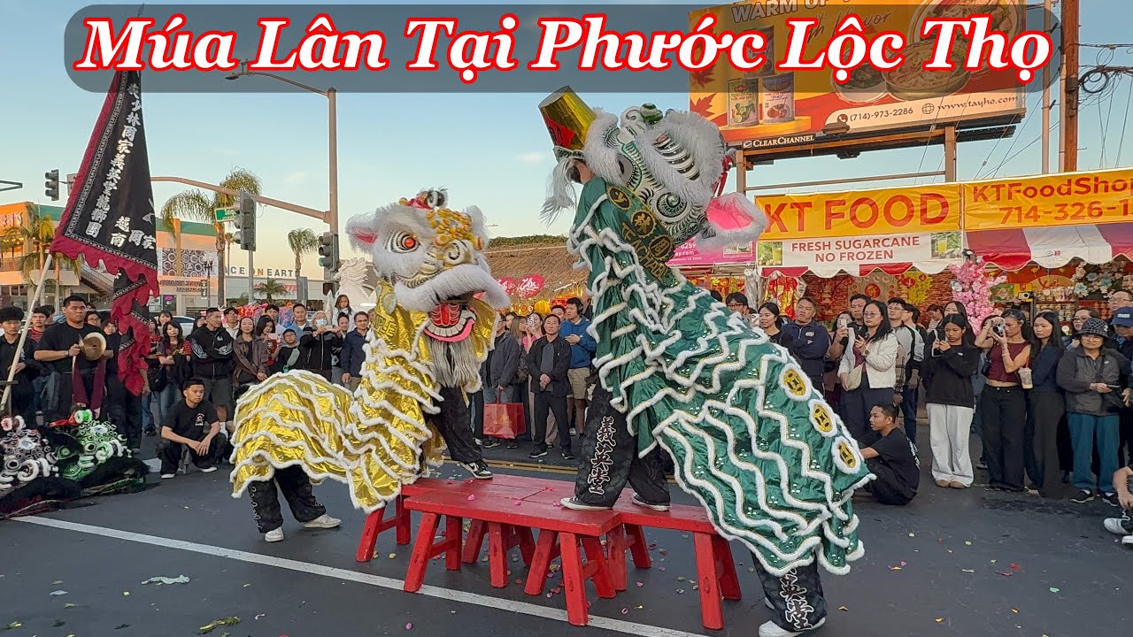 Màn Múa Lân Độc Đáo tại Phước Lộc Thọ l Xuân Bính Ngọ 2026