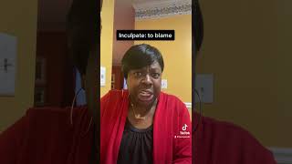 Another word for: to blame