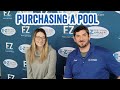 Pool purchasing process  ez test pool supplies