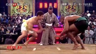 Alistair Overeem in sumo wrestling 2011