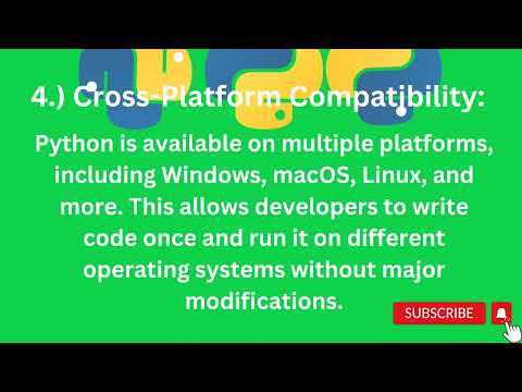 List out the importance of python programming?