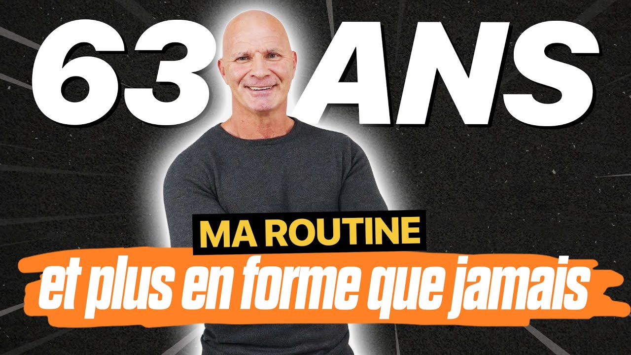 Comment vivre longtemps être performant et rester en bonne santé. Ma routine!