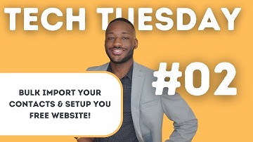 Importing Contacts & Setting up Your KvCore Website | Intro To KvCore Part 2