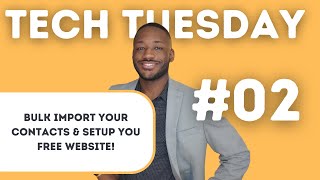 Importing Contacts & Setting up Your KvCore Website | Intro To KvCore Part 2