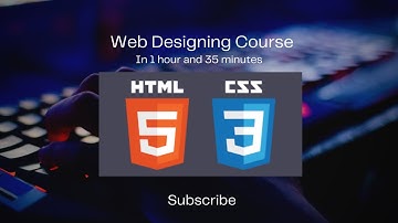 Web Designing Full Course For Beginners With HTML and CSS :Web Designing Complete Course