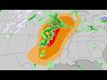 Severe Storms and Flood Threat Expand Across Central U.S as Millions Brace for Dangerous Weather