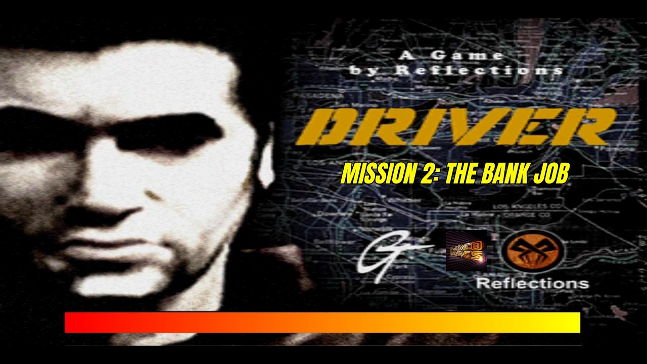 Driver [PS1 PAL] Walkthrough (Complete) - Mission 2: The Bank Job - YouTube