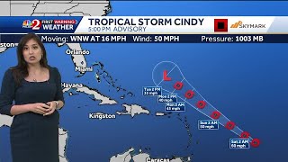 Tracking the Tropics update Friday 5 p.m.