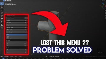 Lost the object Operator menu.. Problem solved