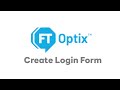 FactoryTalk Optix | Create User Login Form
