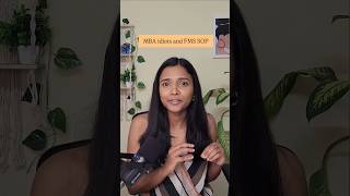 Sample SOP in pinned comment #fms #sop #nikhilkamath #mba #roi