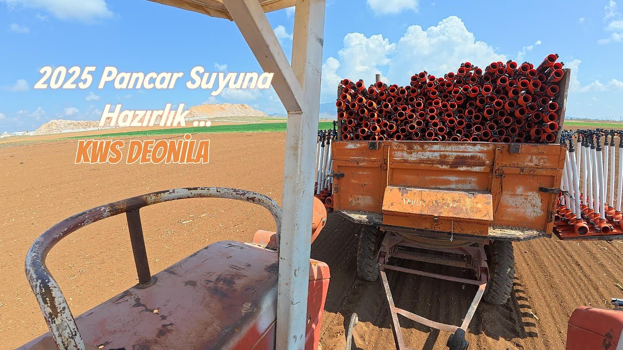 2025 pancar suyuna hazırlık başladık kusursuz çıkış için sulama şart target 12 ton