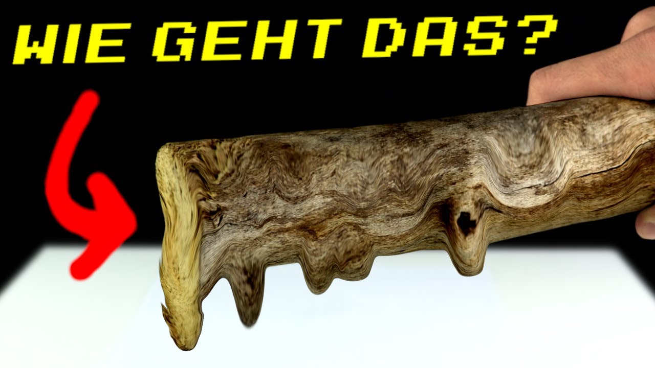 Kann man Holz im Vakuum schmelzen?