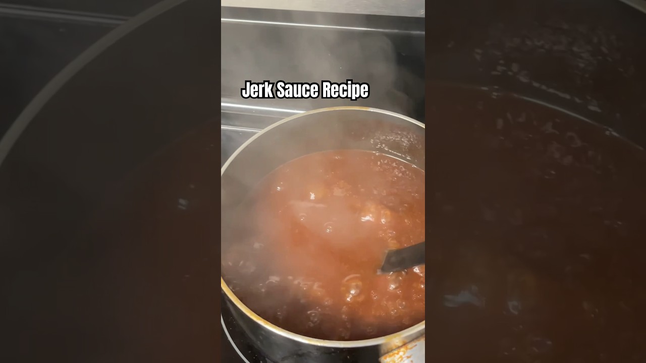 Jamaican Jerk Sauce recipe. Quick and Easy 