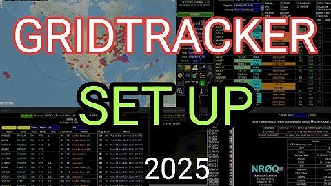 WSJTX Grid Tracker Set Up 2025