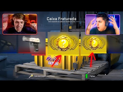 EXPLAIN THIS, VALVE??? I invited @Cachorro1337 to open CS2 CASES and the result…