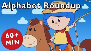 Alphabet Roundup and More | Nursery Rhymes from Mother Goose Club!