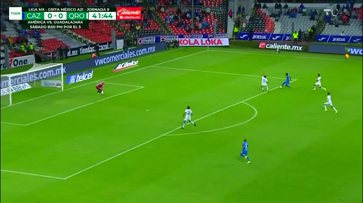 Gol de Bryan Angulo | Cruz Azul 1 - 0 Querétaro | LIGA BBVA MX Grita México A21 - Jornada 9