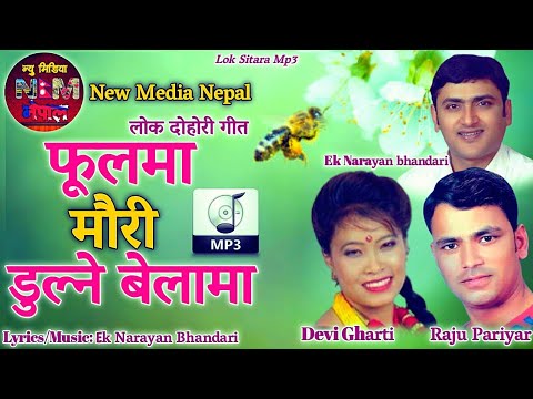 Nepali Lok Dohori Song Phool Ma Mauri Dulne Belama By Raju Pariyar and Devi Gharti Magar