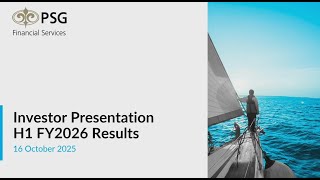 PSG Financial Services Interim Results for the period ended 31 August 2025