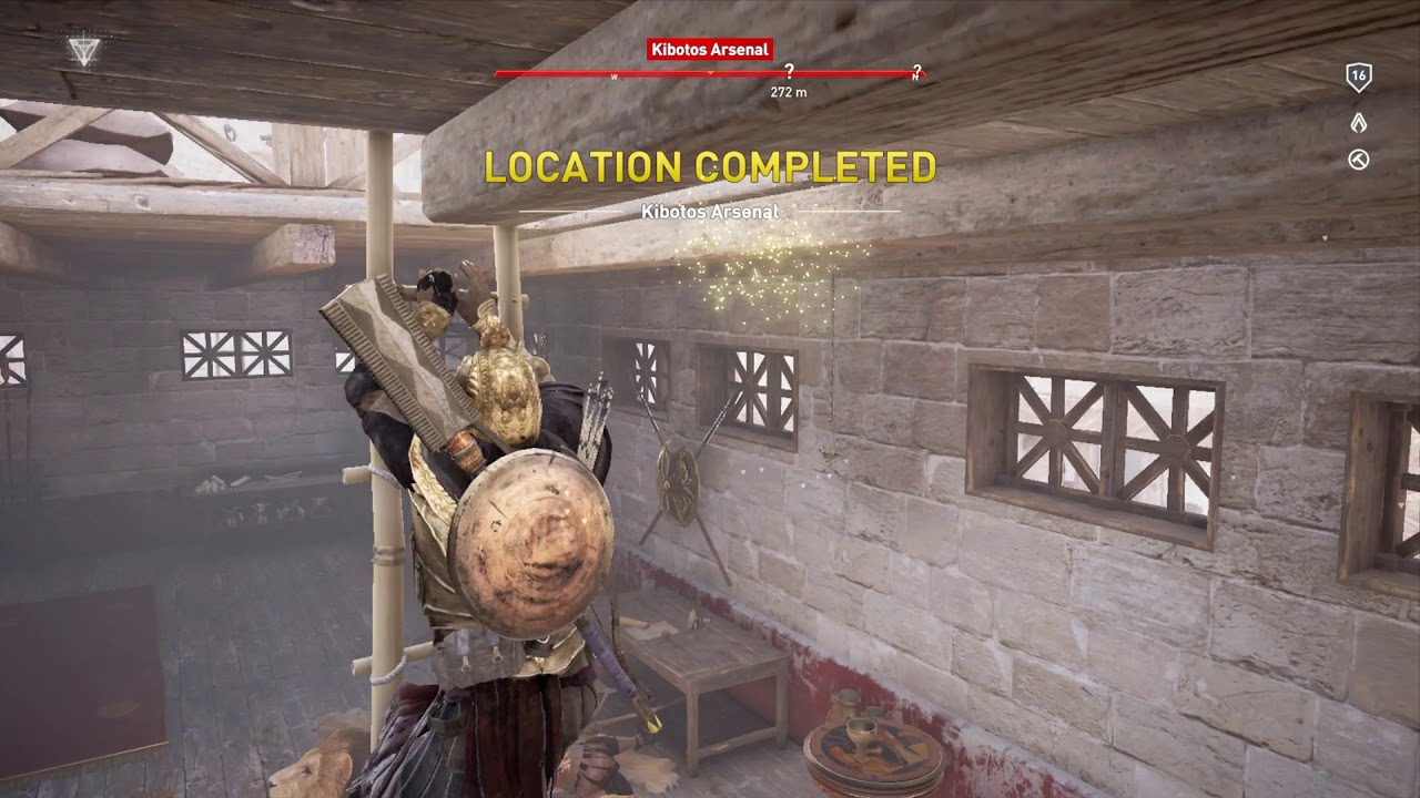 Assassin's Creed Origins Defeat Commander Get Carbon Crystal YouTube