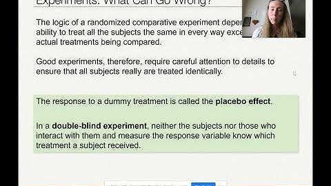4.2 Experiments (Blocking/Matched Pairs Design)