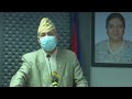 Government's Spokeperson breifing media on cabinet decisions - 2077.05.01