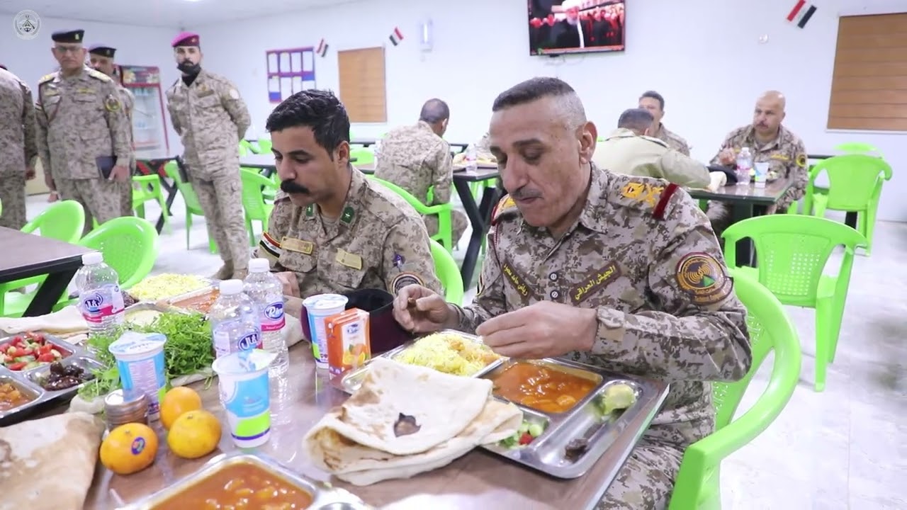 مدير المعدات الفنية يتابع سير العمل في كتيبة المعدات الفنية/ المقر العام الثانية