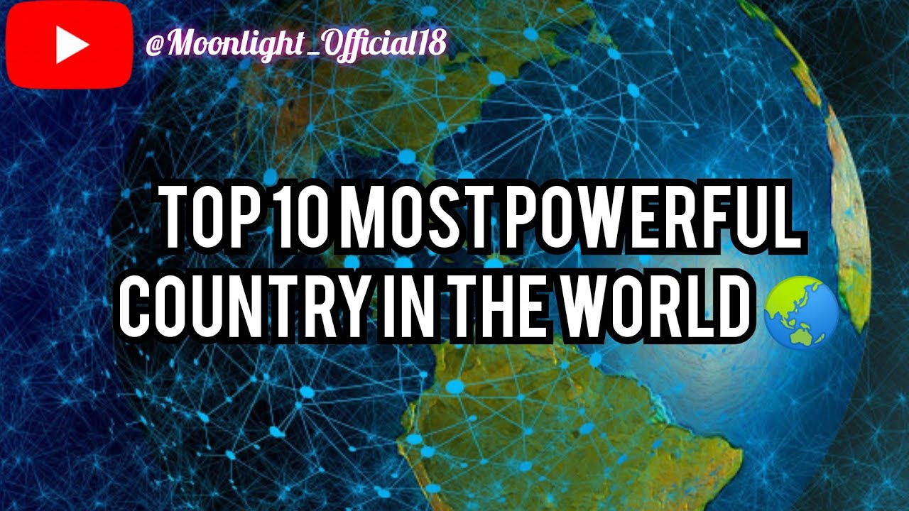 Top 10 most powerful country in the world π #information # ...