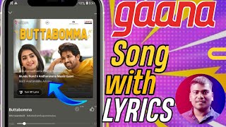 Gaana App Me Lyrics Kaise Enable kare | How To Enable Lyrics On Gaana App | Lyrics Setting screenshot 4