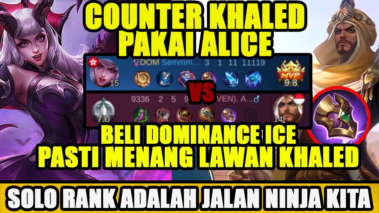 BUILD ALICE TERSAKIT 2021 | EMBLEM ALICE TERSAKIT 2021 | CARA PAKAI HERO ALICE MLBB