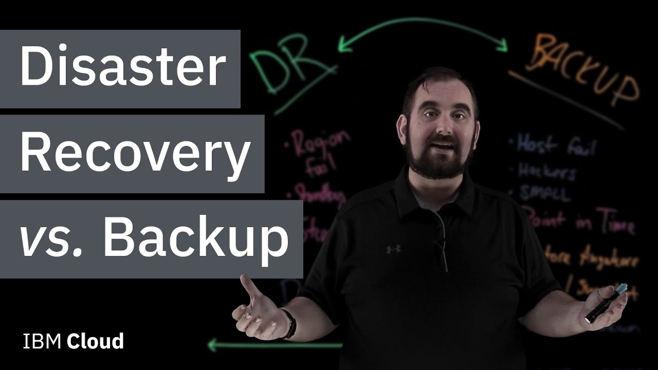 Disaster Recovery Vs. Backup: What'S The Difference?