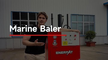 ENERPAT Marine Garbage Baler | Vessel Garbage Compactor