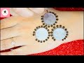 Dots Mehndi Design Trick with Earbud and Coins | Easy Stylish New Mehndi Design 2019 | HENNA ART