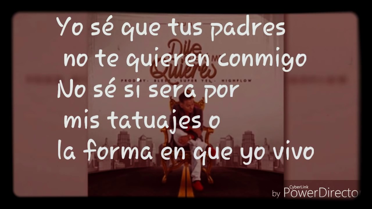 Ozuna Dile Que Tu Me Quieres Letra Youtube
