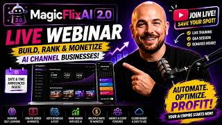 MagicFlixAI 2 0 Live Webinar Recording Q A Bundle Reveal MagicFlix AI 2 0 Review Bundle